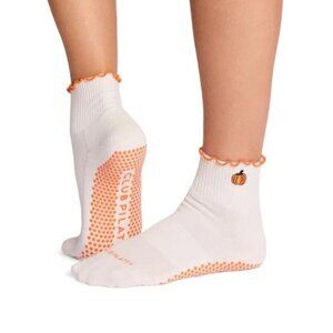 Tavi Grip Aria Ruffle Pumpkin Pie Sock